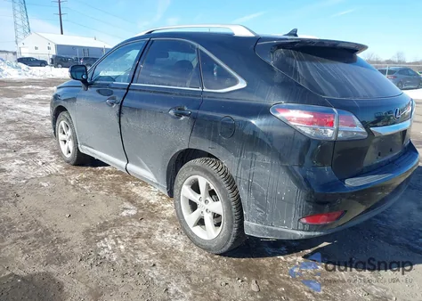 2013 Lexus Rx 350 z USA, uszkodzony, nr VIN JTJBK1BAXD2034355